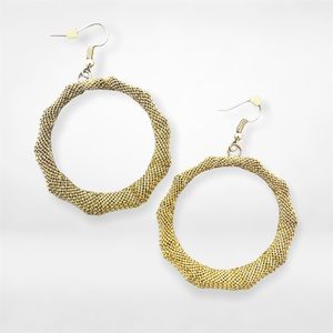 Gold hoop Earrings